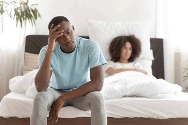 Man upset about ED symptoms Lower Sydenham